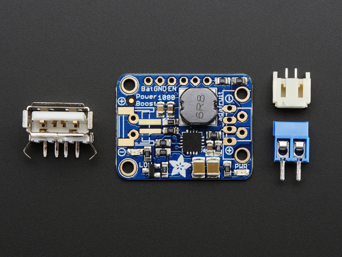 Adafruit PowerBoost 1000 Basic - 5V USB Boost @ 1000mA from 1.8V+ - Image 3