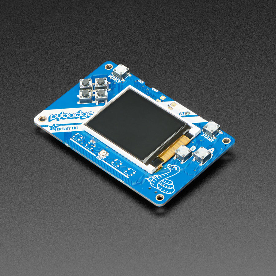 Adafruit PyBadge LC - MakeCode Arcade, CircuitPython or Arduino - Low Cost Version