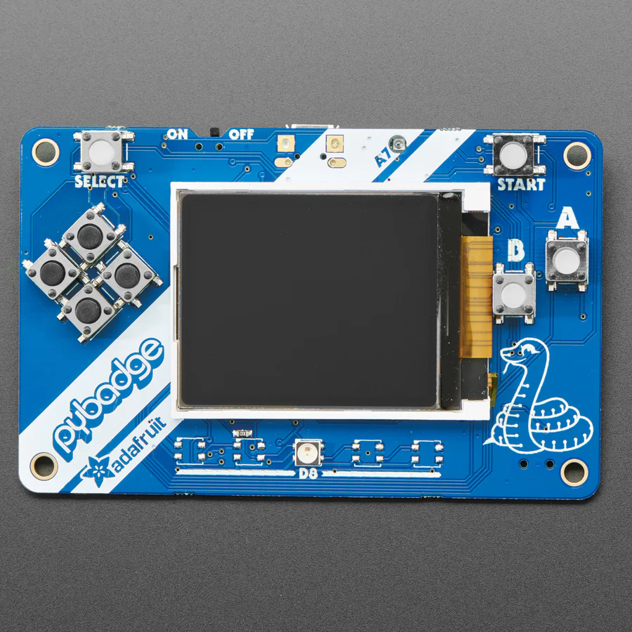 Adafruit PyBadge LC - MakeCode Arcade, CircuitPython or Arduino - Low Cost Version - Image 3