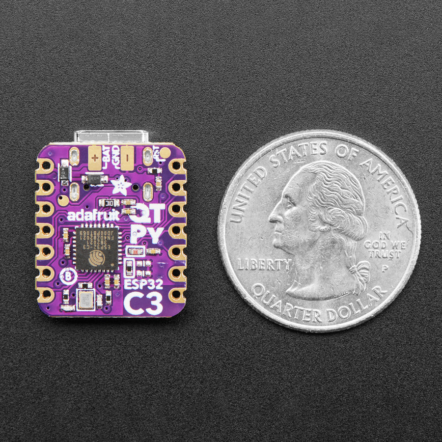 Adafruit QT Py ESP32-C3 WiFi Dev Board - Image 2