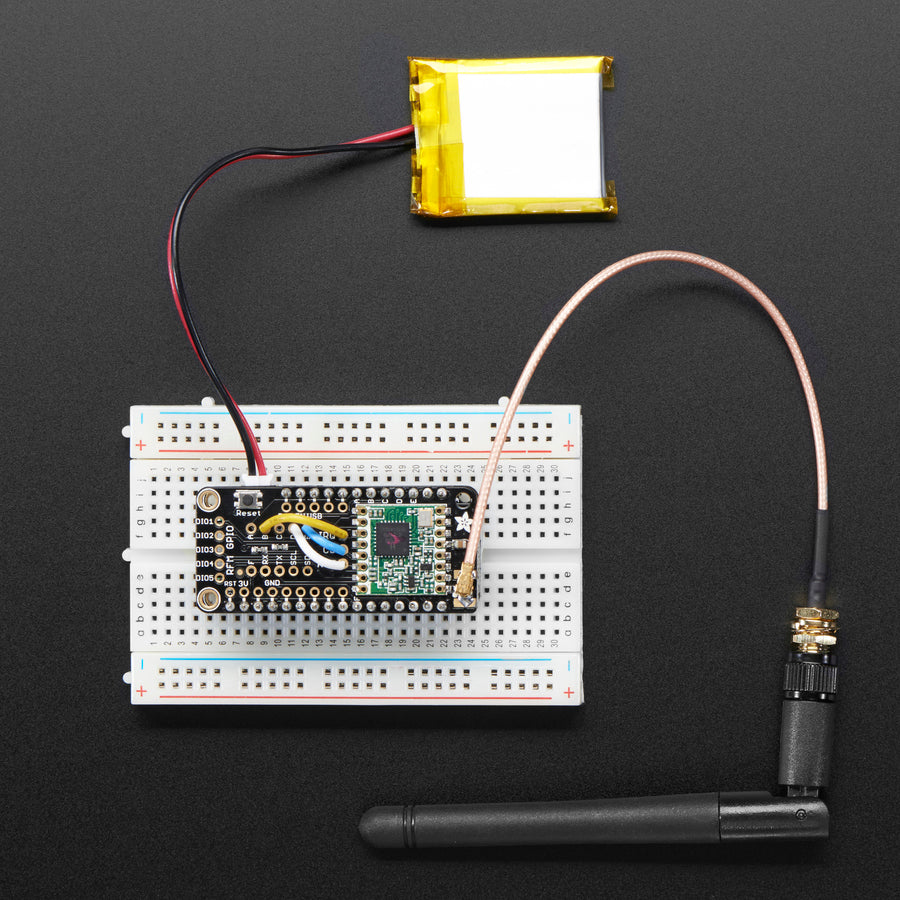 Adafruit Radio FeatherWing - RFM69HCW 900MHz - RadioFruit - Image 7