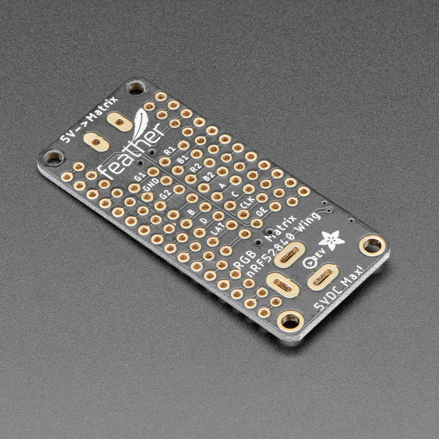 Adafruit RGB Matrix FeatherWing Kit - For nRF52840 Feathers - Image 6