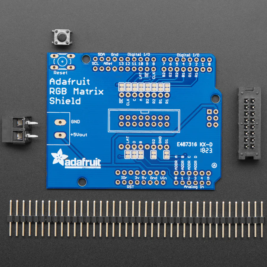 Adafruit RGB Matrix Shield for Arduino - Image 3