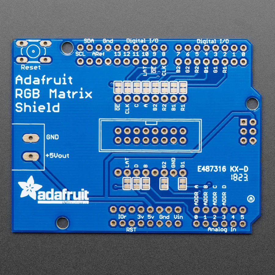 Adafruit RGB Matrix Shield for Arduino - Image 4