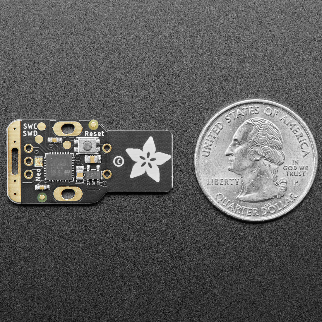Adafruit Rotary Trinkey - USB NeoPixel Rotary Encoder - Image 4