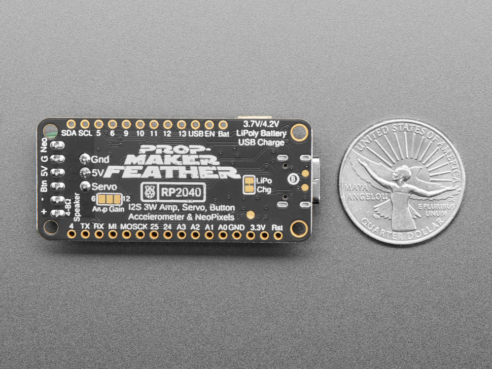 Adafruit RP2040 Prop-Maker Feather with I2S Audio Amplifier - Image 3