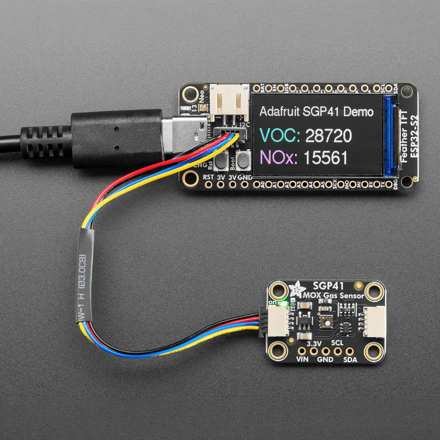 Adafruit SGP41 Multi-Pixel Gas Sensor Breakout - VOC & NOx - STEMMA QT / Qwiic