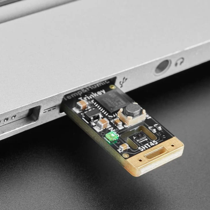 Adafruit SHT45 Trinkey - USB Temperature and Humidity Sensor