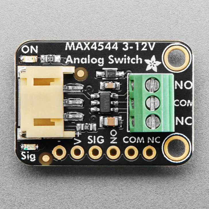 Adafruit STEMMA Analog SPDT Switch - MAX4544 12V - JST PH 2mm - Image 2