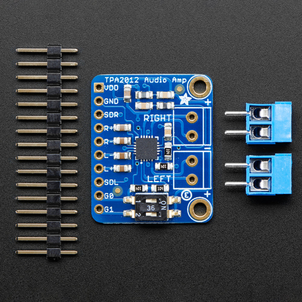 Stereo 2.1W Class D Audio Amplifier - TPA2012 - Image 3
