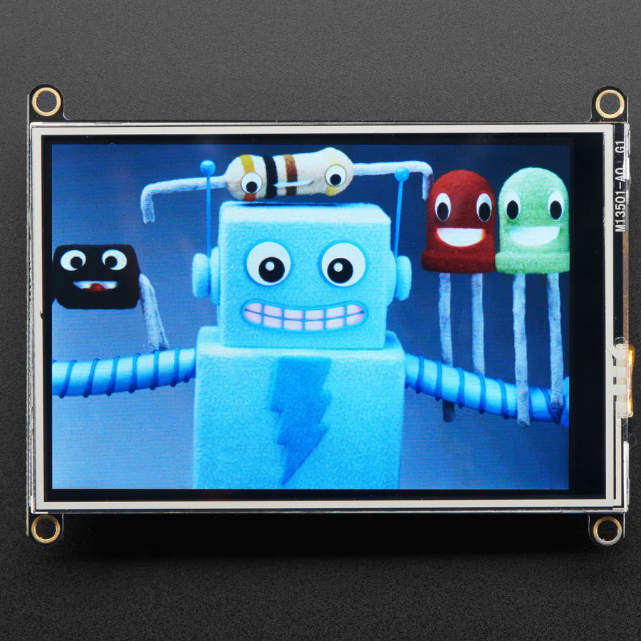 Adafruit TFT FeatherWing - 3.5" 480x320 Touchscreen for Feathers