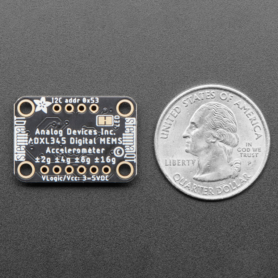 ADXL345 - Triple-Axis Accelerometer (+-2g/4g/8g/16g) w/ I2C/SPI - Image 3