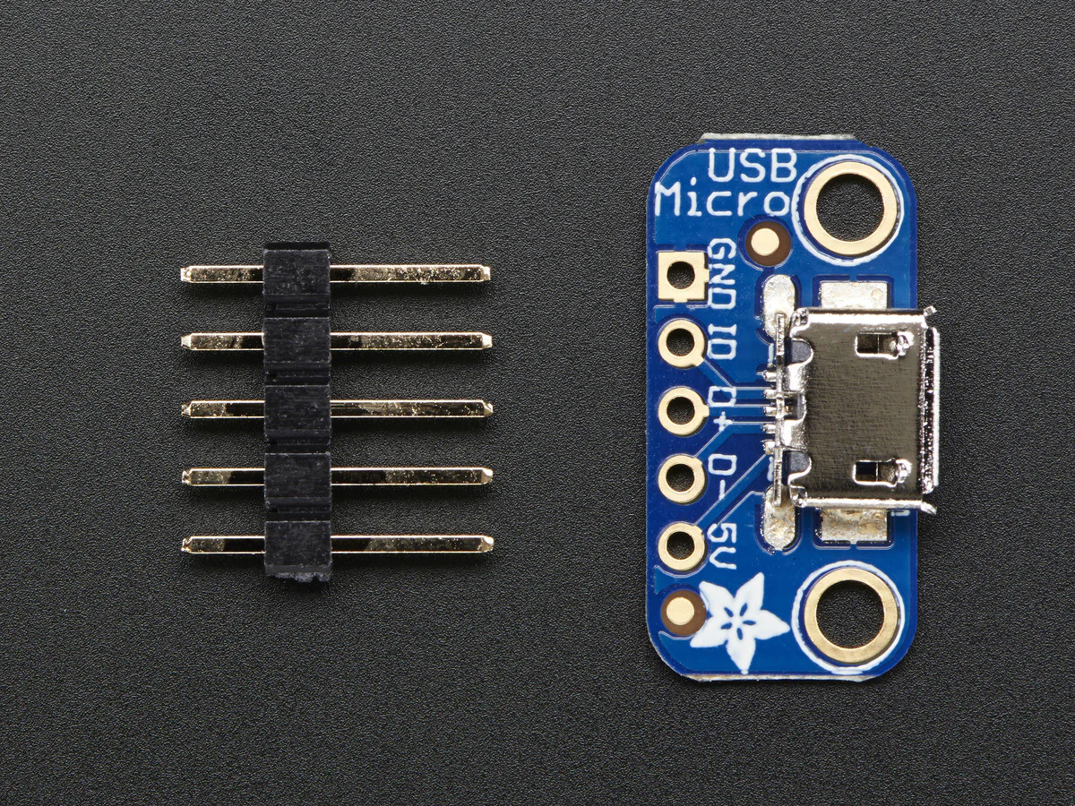 Adafruit USB Micro-B Breakout Board - Image 2
