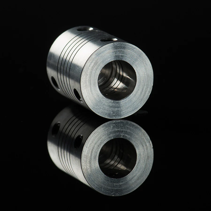 Aluminum Flex Shaft Coupler - 5mm to 10mm - Image 2