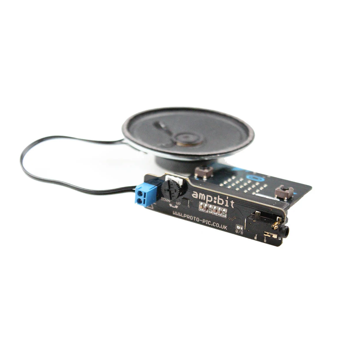 Amp:bit class D amplifier for micro:bit with headphone jack - Image 2