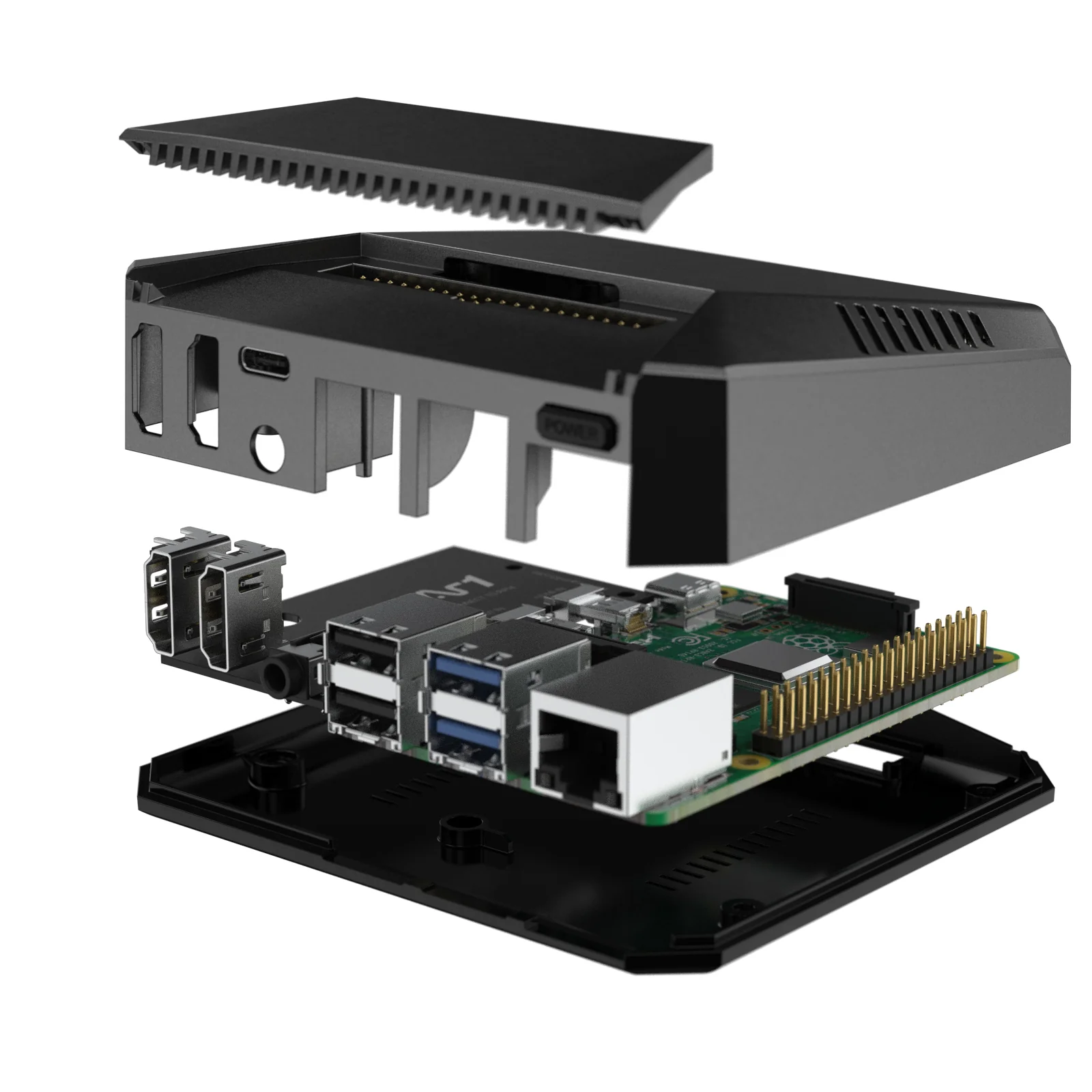 Argon ONE V2 Case for Raspberry Pi 4 - Image 4
