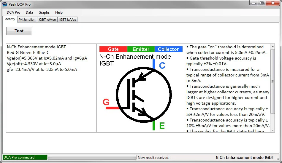 Atlas DCA Pro - Advanced Semiconductor Analyser with Curve Tracing - Image 3