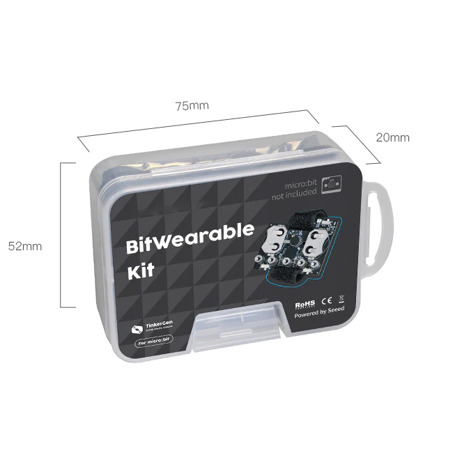 BitWearable Kit - Smartwatch with Strap for micro:bit - Image 6