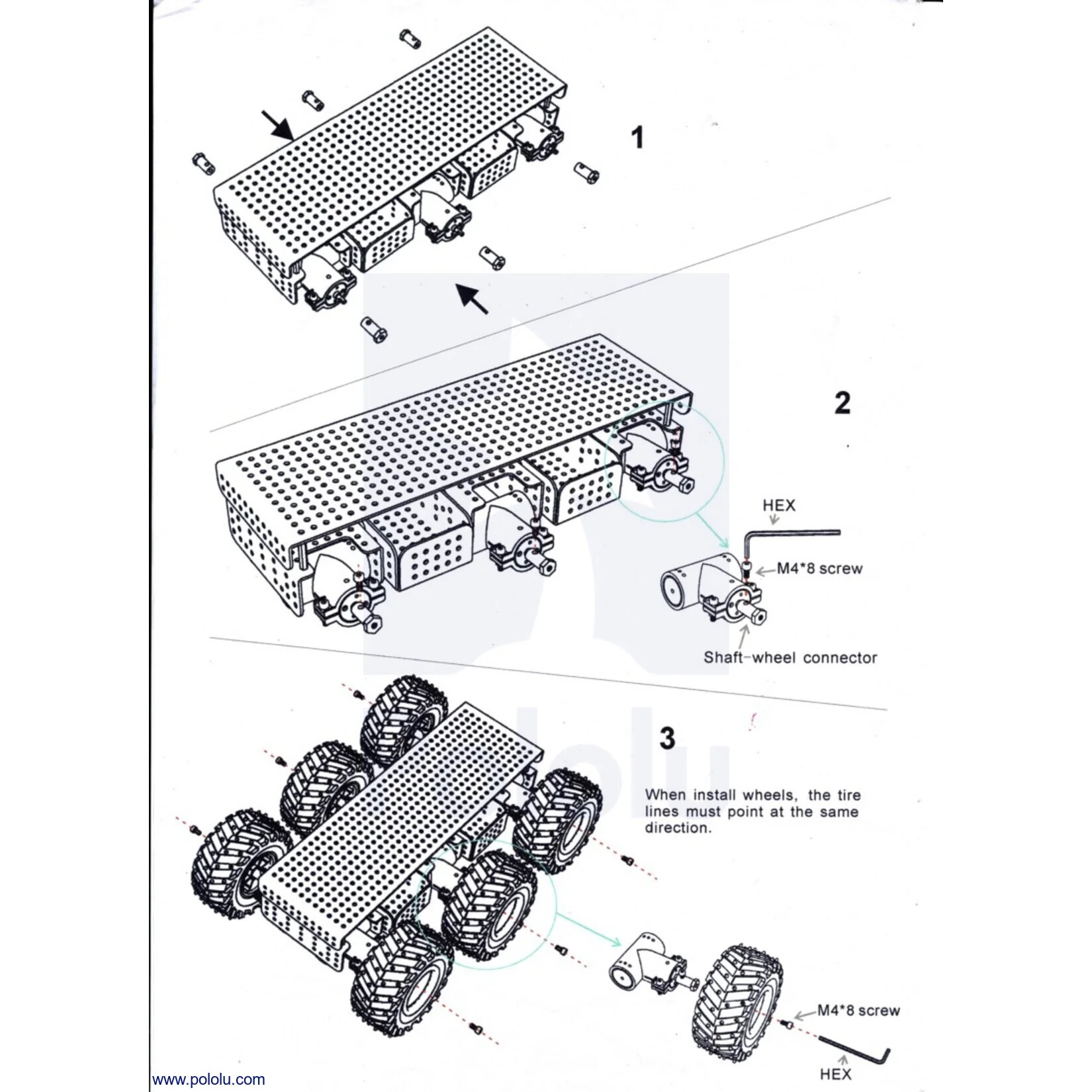 Dagu Wild Thumper 6WD All-Terrain Chassis - Image 10