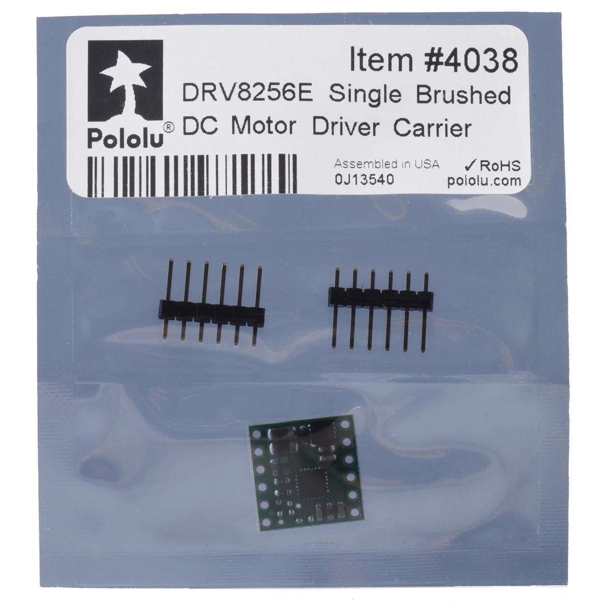 DRV8256E Single Brushed DC Motor Driver Carrier - Image 9
