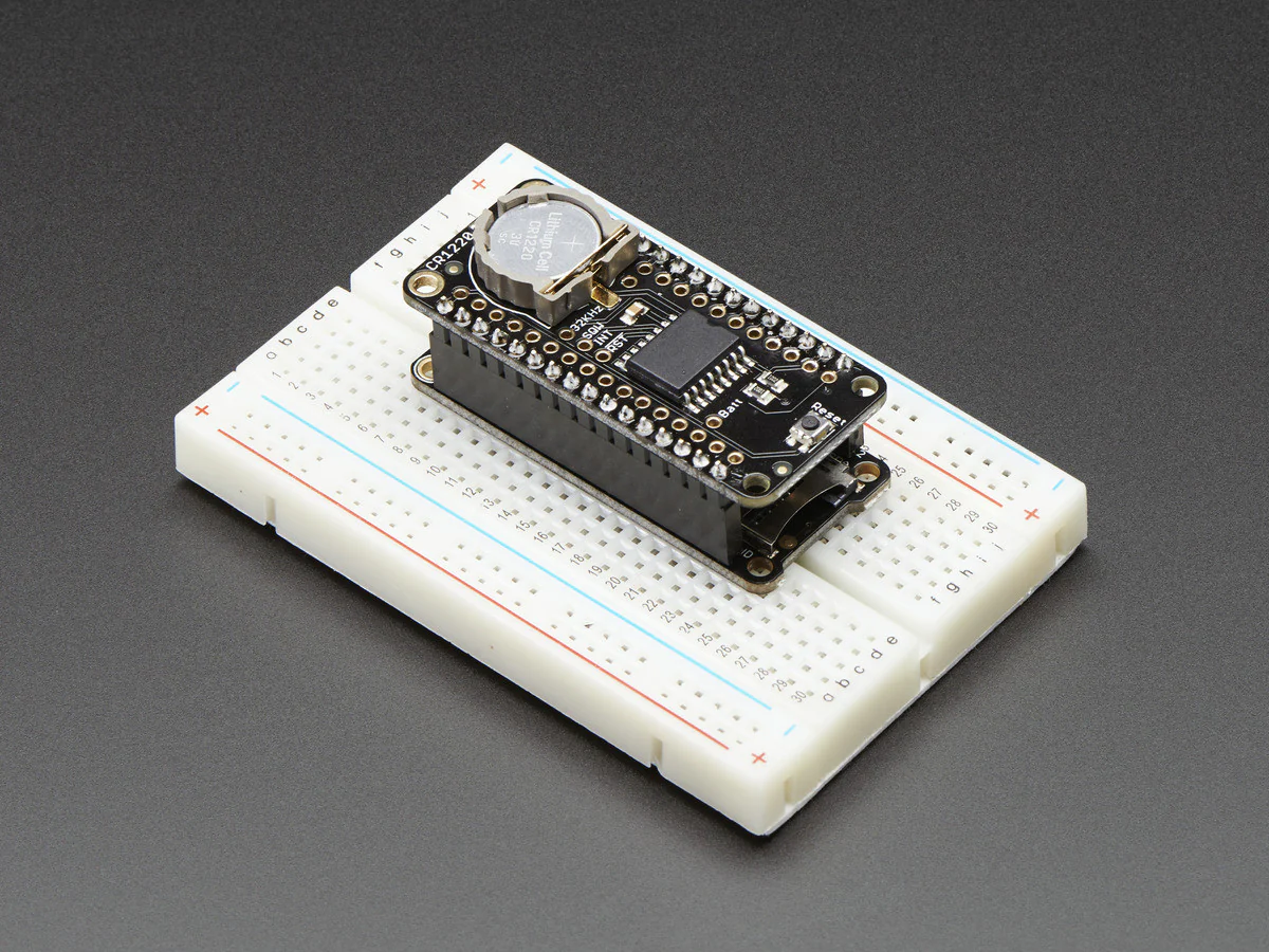 DS3231 Precision RTC FeatherWing - RTC Add-on For Feather Boards - Image 2