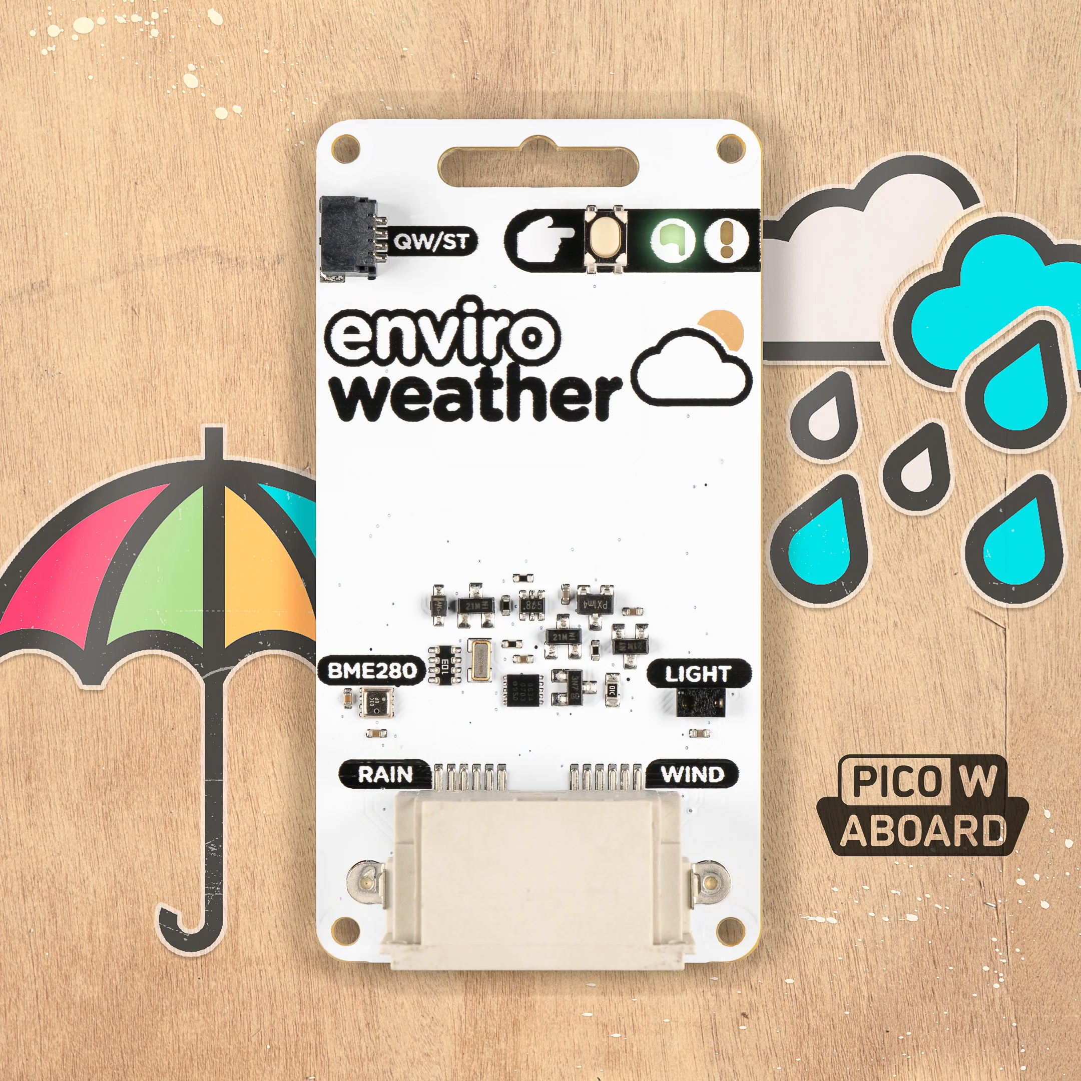 Enviro Weather (Pico W Aboard) - Weather Station Kit - Image 2