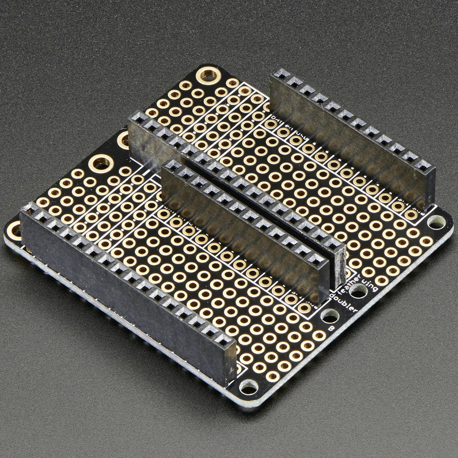 FeatherWing Doubler - Prototyping Add-on For All Feather Boards