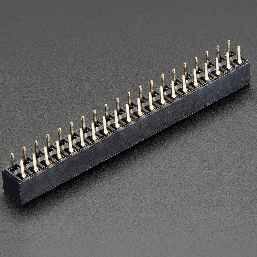 GPIO Header for Raspberry Pi HAT - 2x20 Short Female Header
