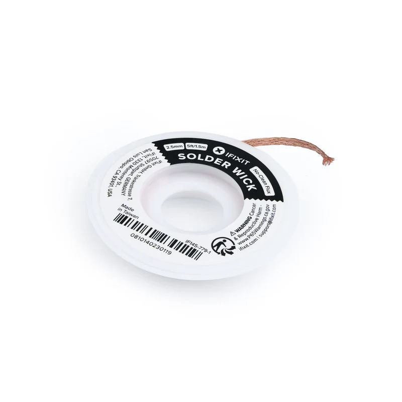 iFixit Desoldering Wick - 2.5mm Wide