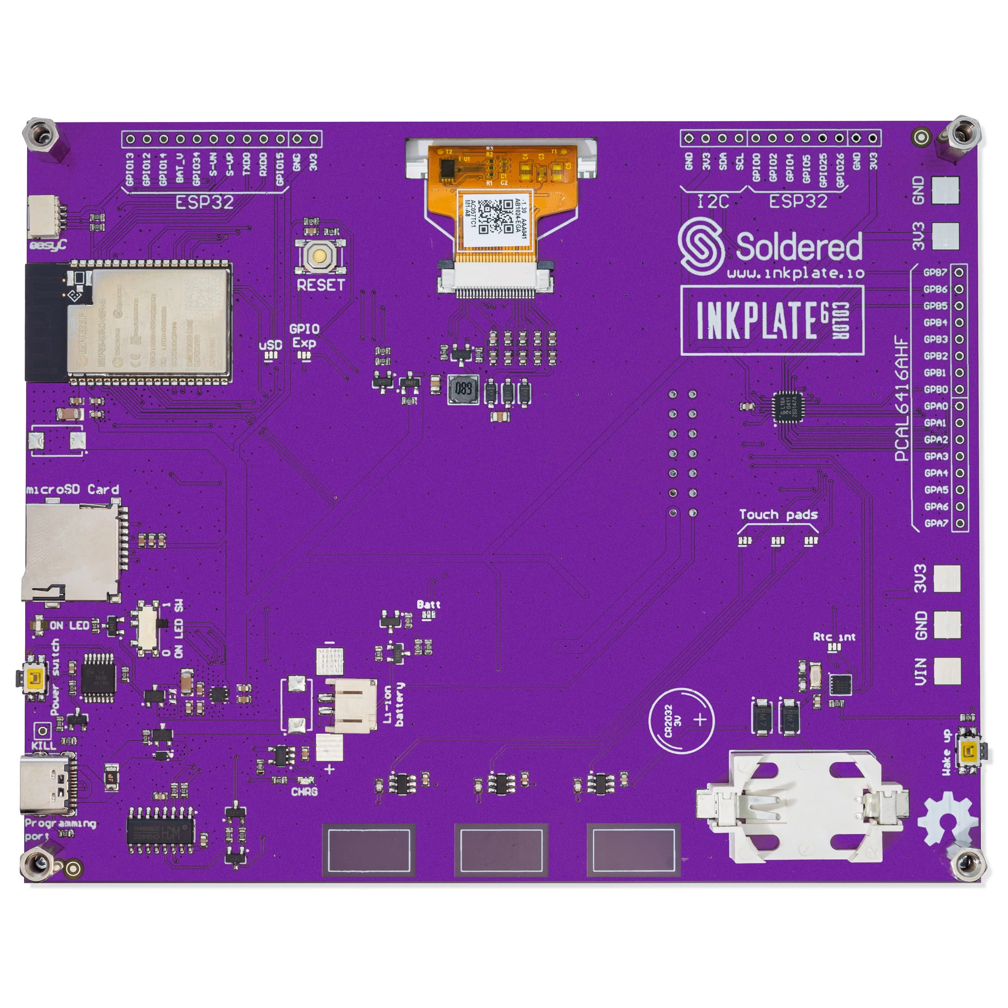 Inkplate 6COLOR E-Paper Colour Display - Image 2