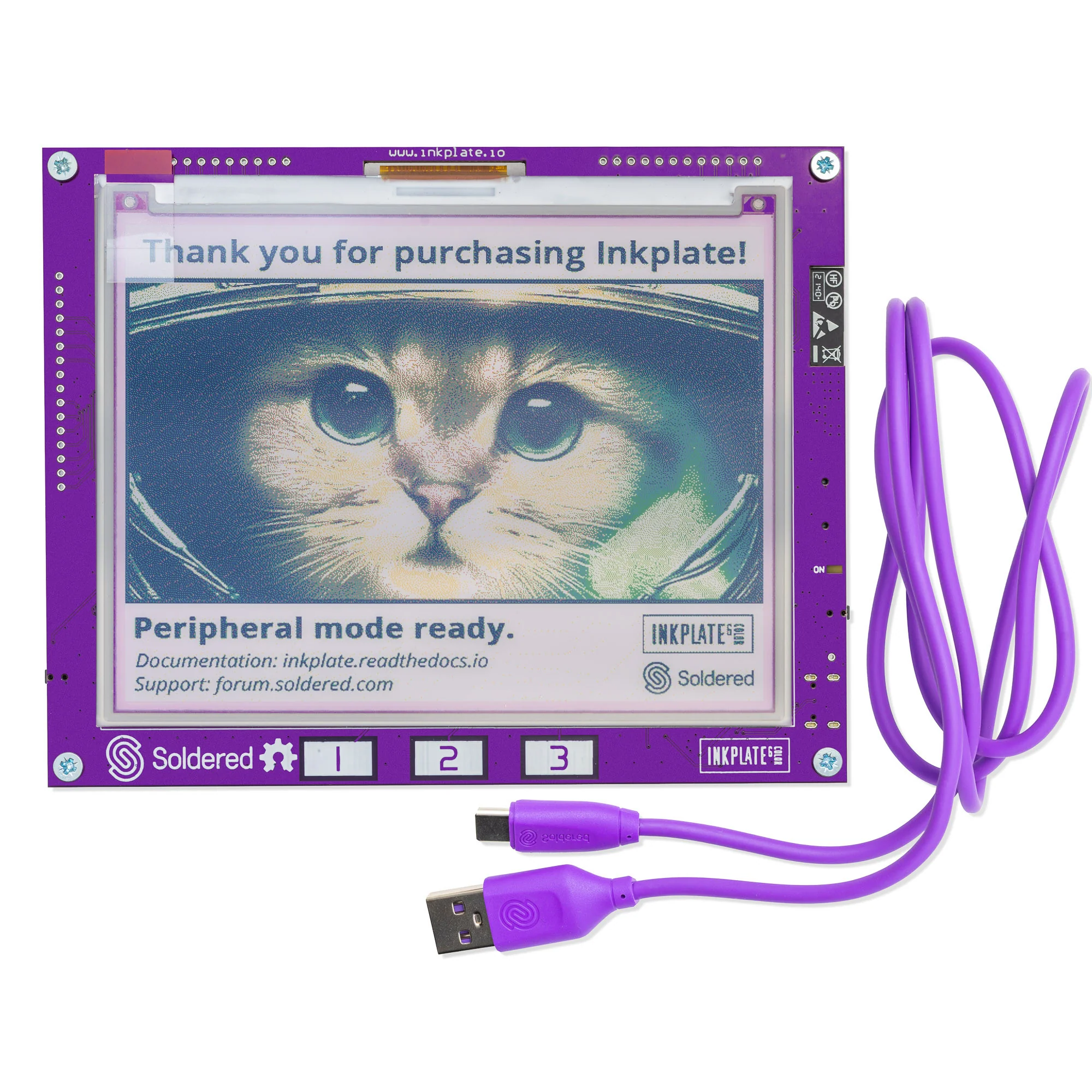 Inkplate 6COLOR E-Paper Colour Display - Image 3