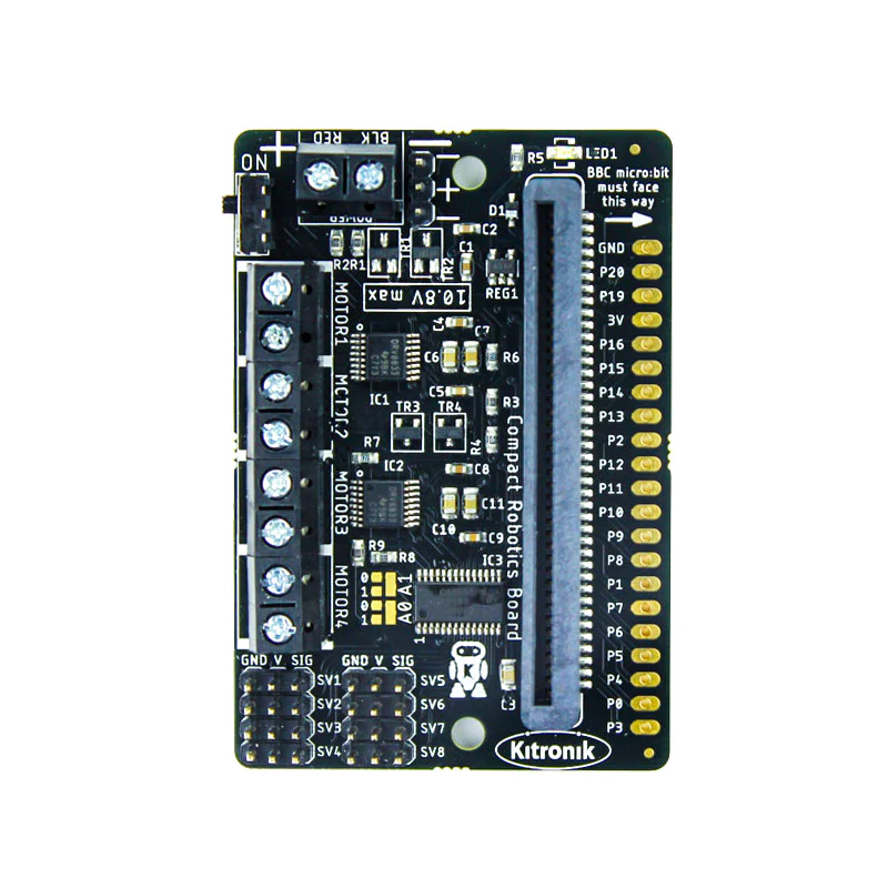 Kitronik Compact Robotics Board for BBC micro:bit - Image 4