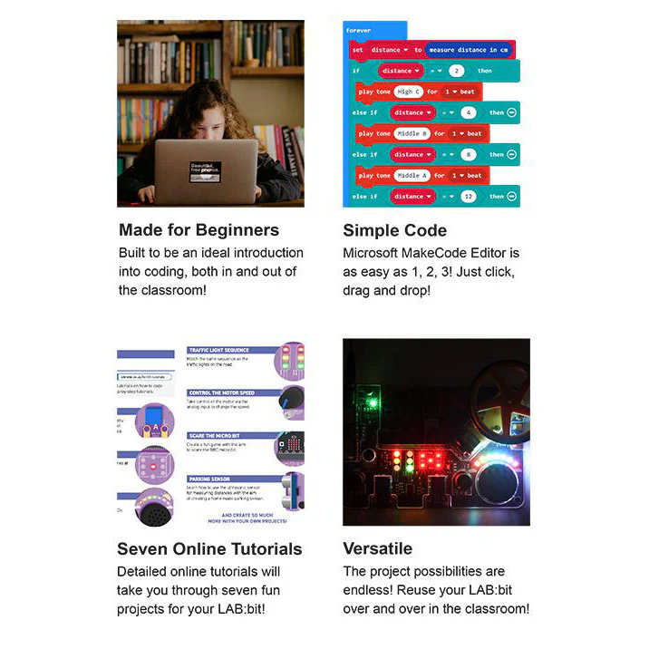 Kitronik LAB:bit educational platform for BBC micro:bit - Image 6