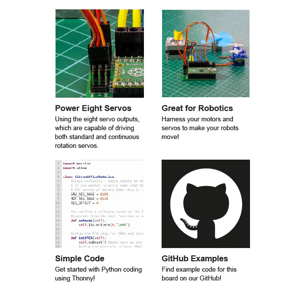 Kitronik Robotics Board for Raspberry Pi Pico - Image 8