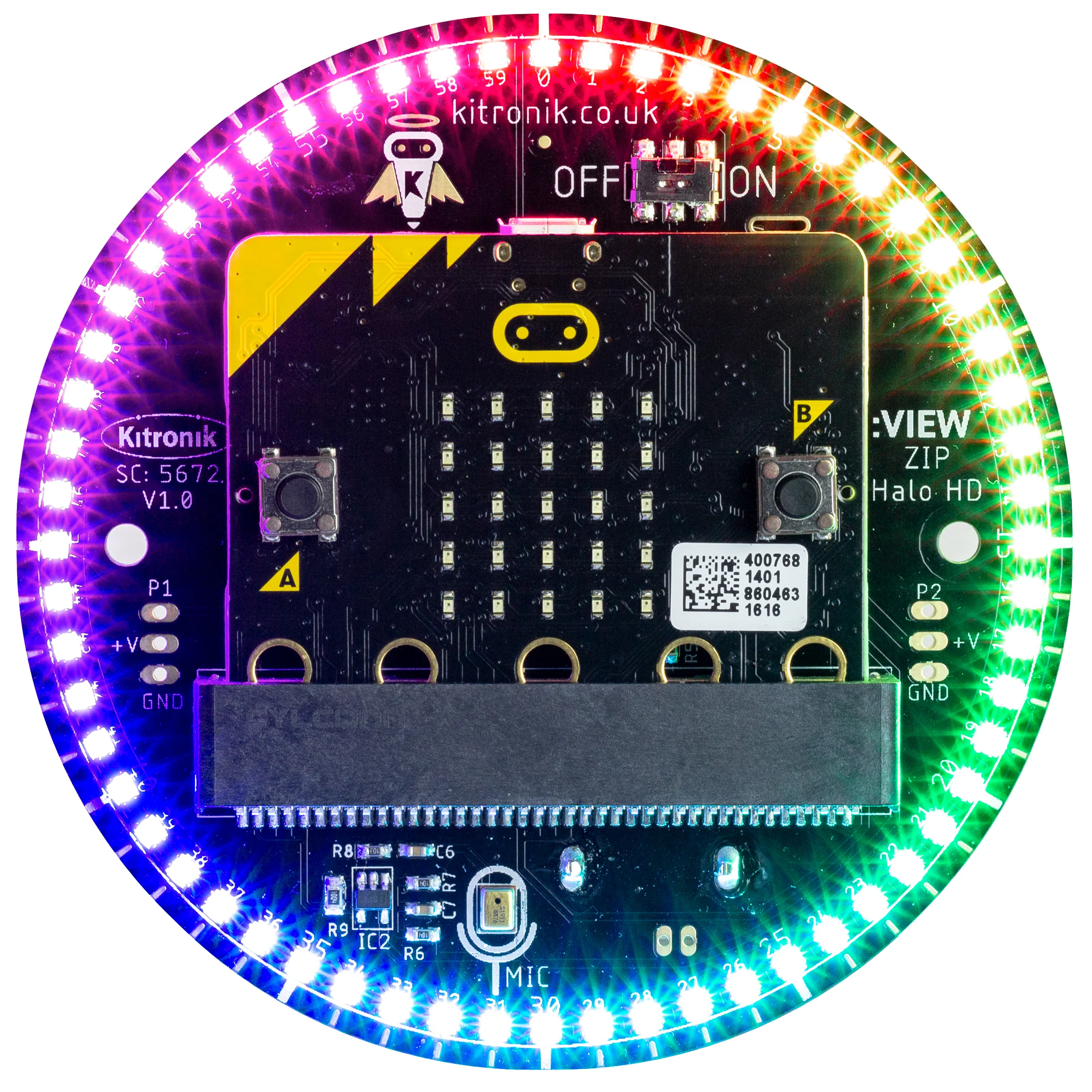 Kitronik ZIP Halo HD for micro:bit