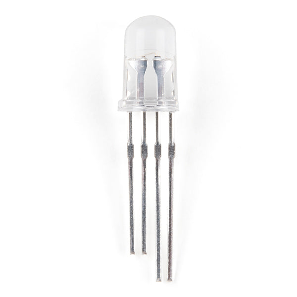 LED - RGB Addressable, PTH, 5mm Clear (5 Pack) - Image 2
