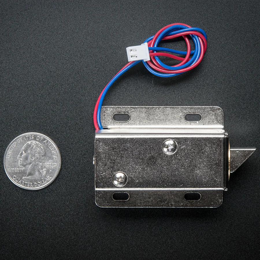 Lock-style Solenoid - 12VDC - Image 2