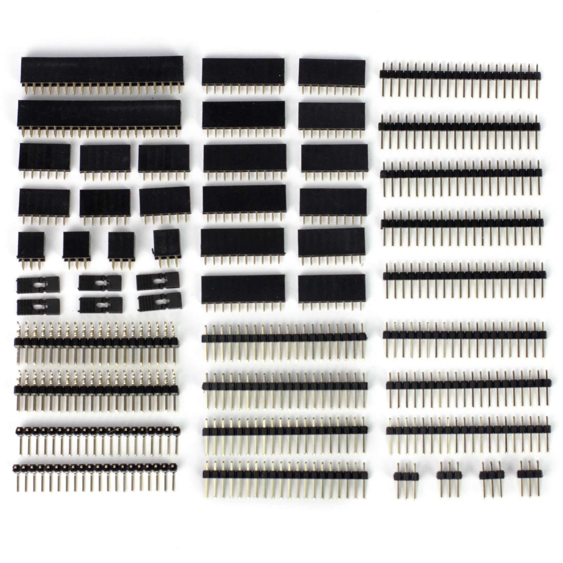 Maker Essentials - Mixed 0.1"/2.54mm Headers (50pcs!)