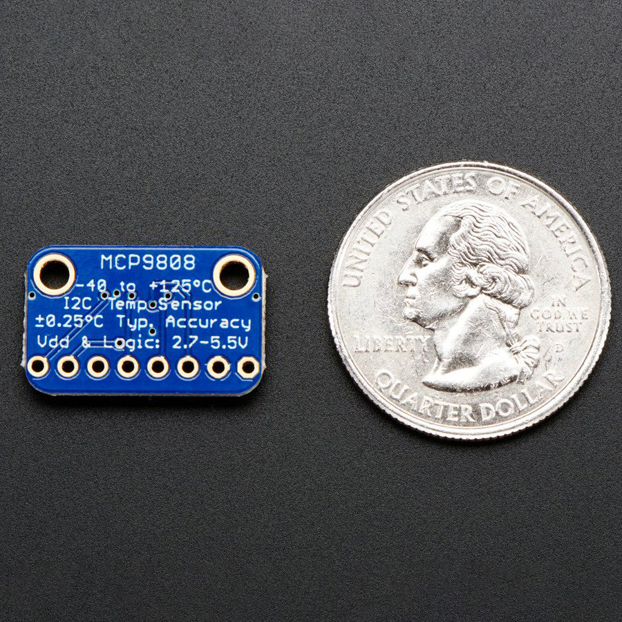 MCP9808 High Accuracy I2C Temperature Sensor Breakout Board - Image 3