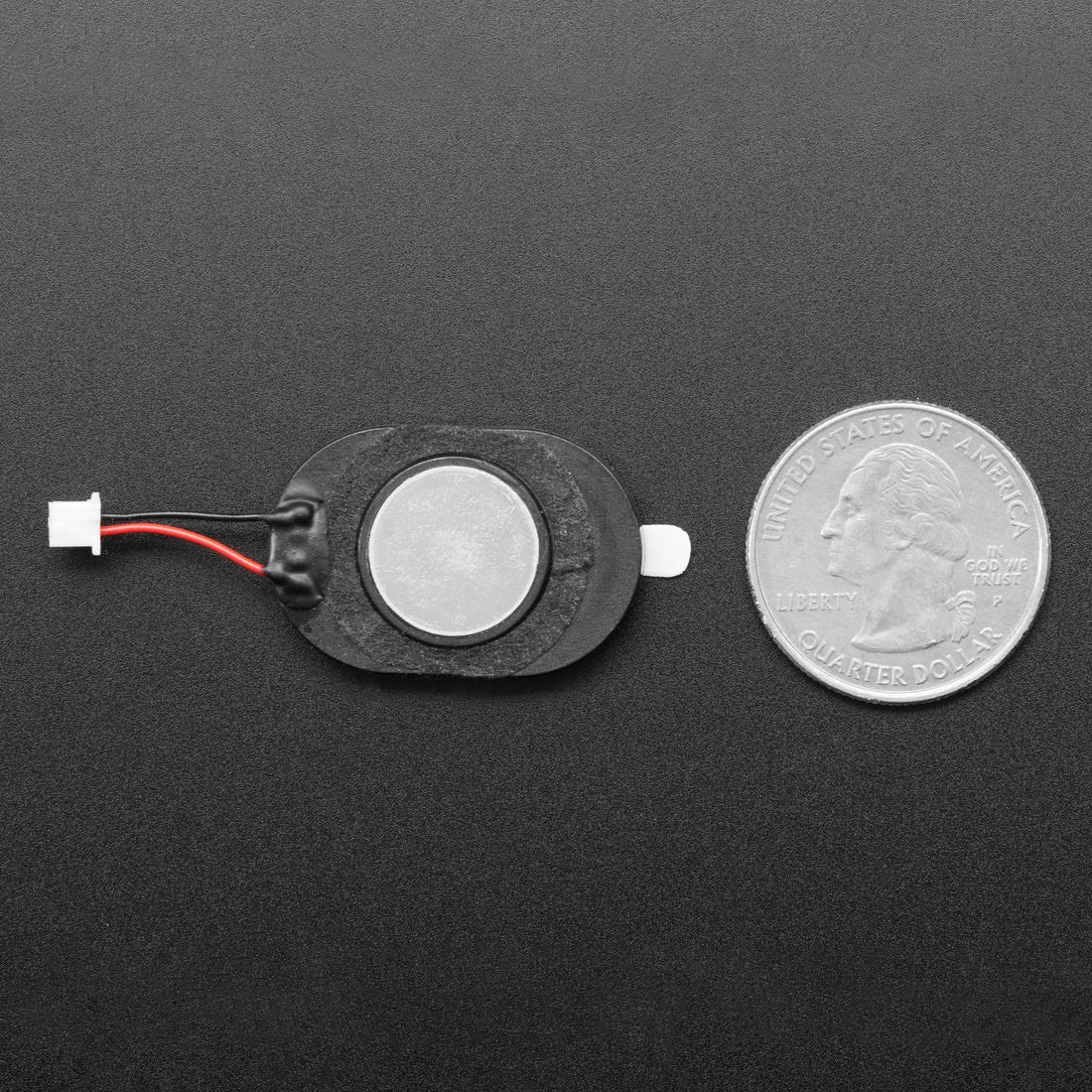 Mini Oval Speaker with Short Wires - 8 Ohm 1 Watt - Image 2