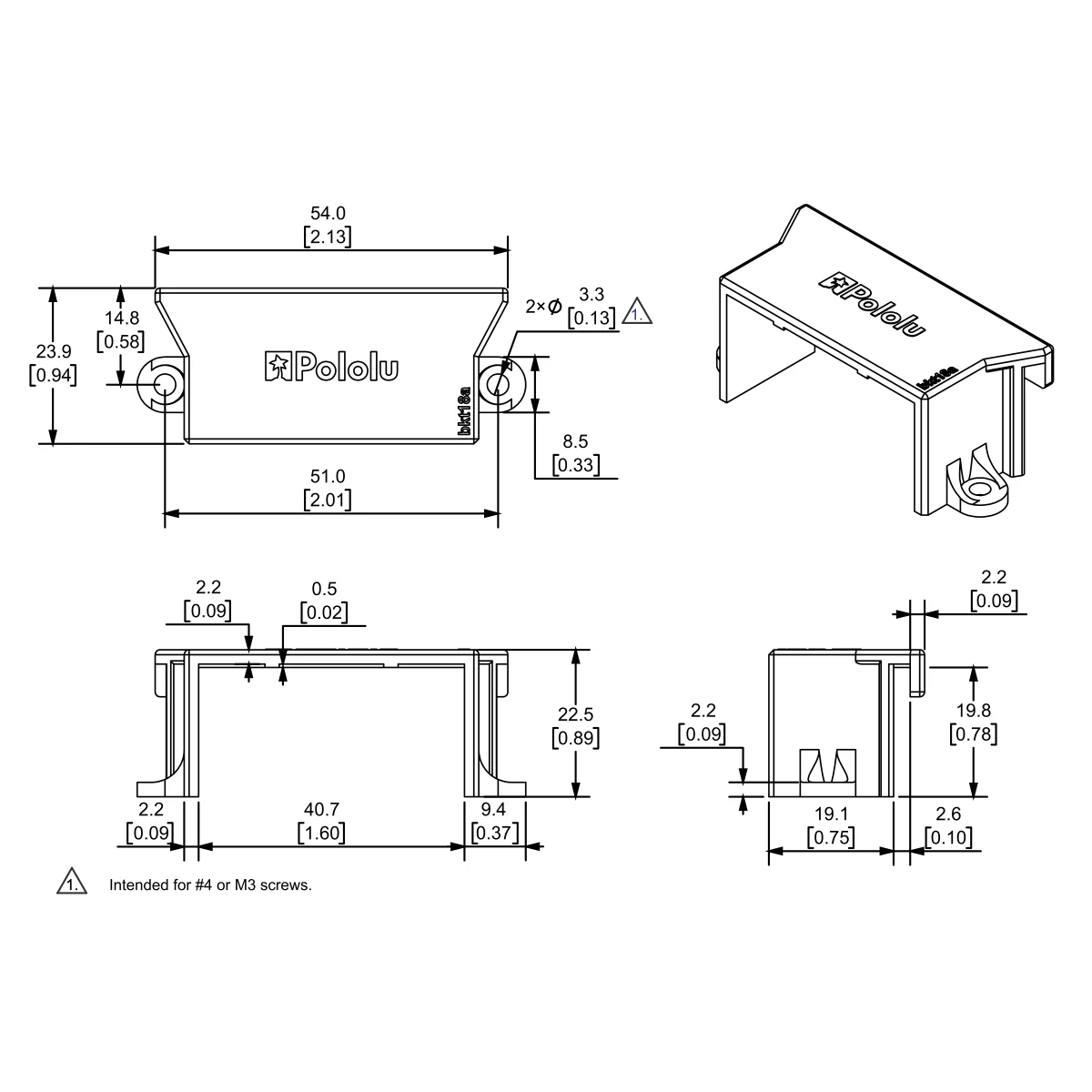 Mounting Bracket for Standard-Size Servos - Image 9