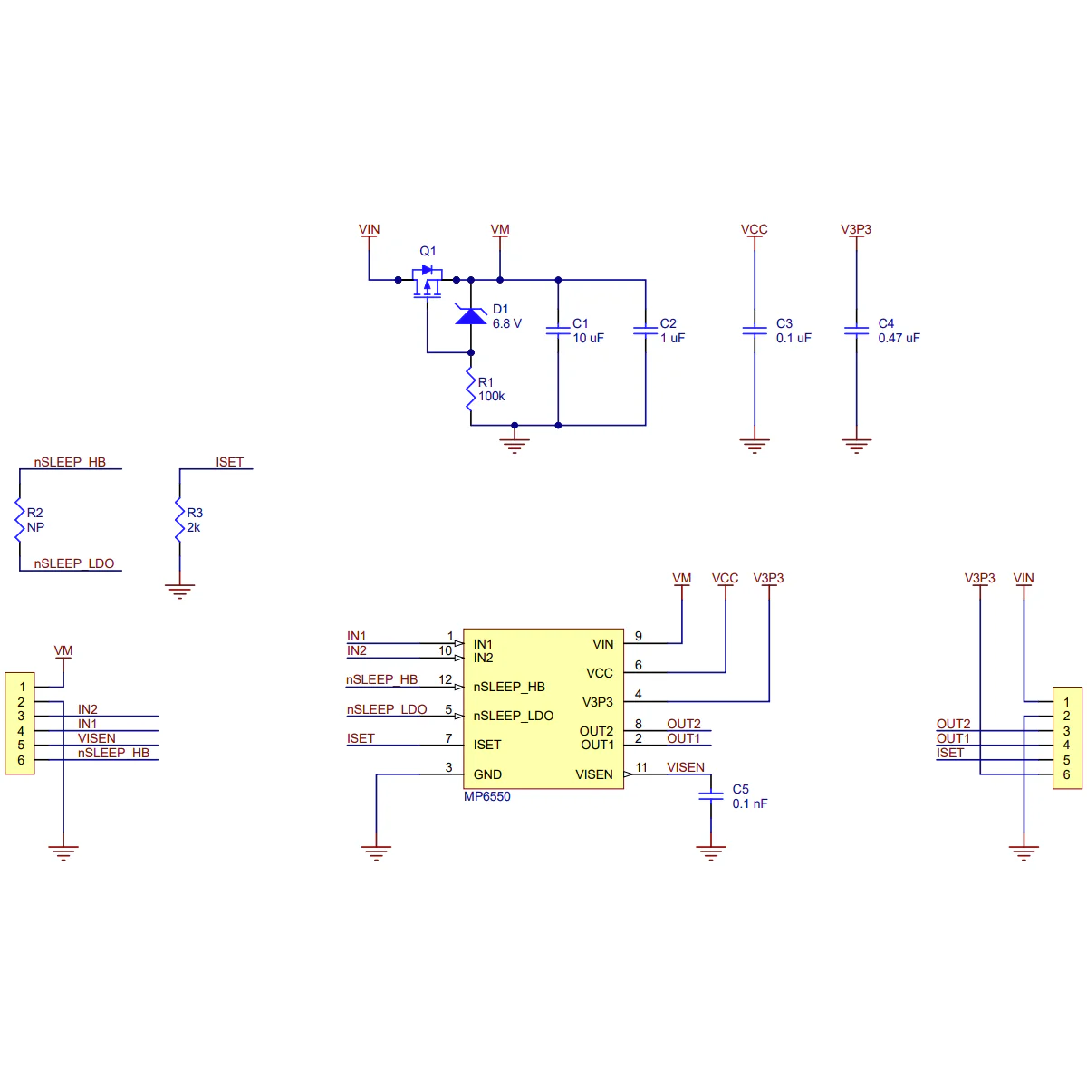 MP6550 Single Brushed DC Motor Driver Carrier - Image 10