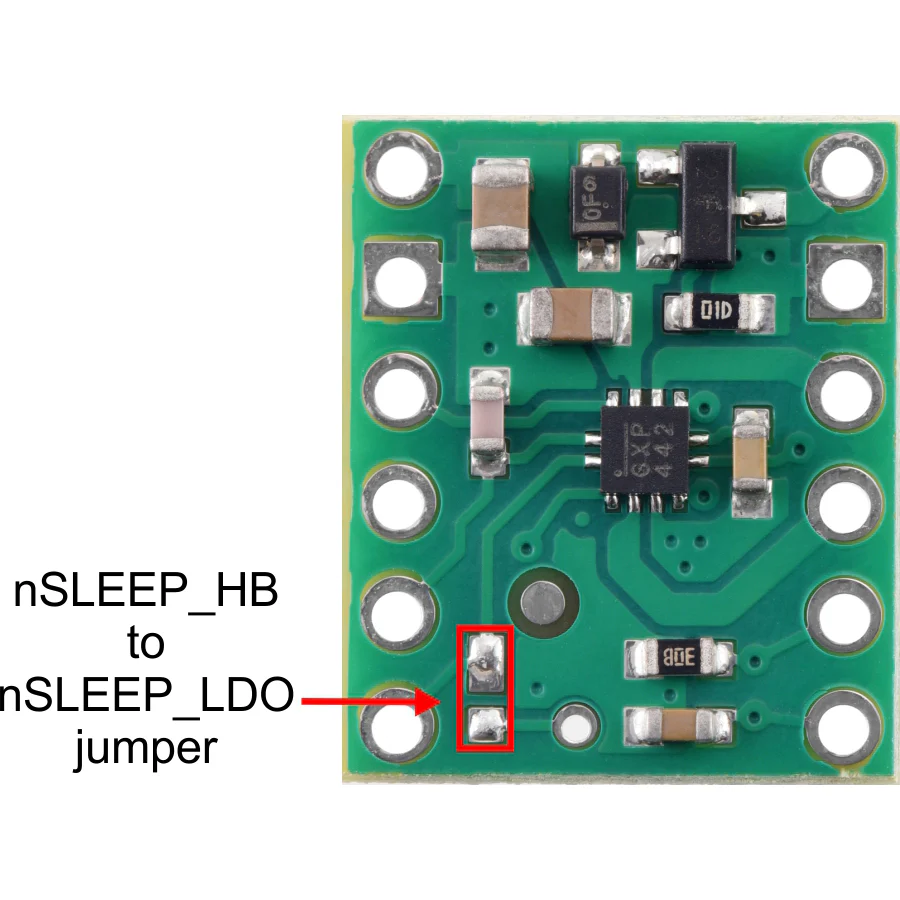 MP6550 Single Brushed DC Motor Driver Carrier - Image 7