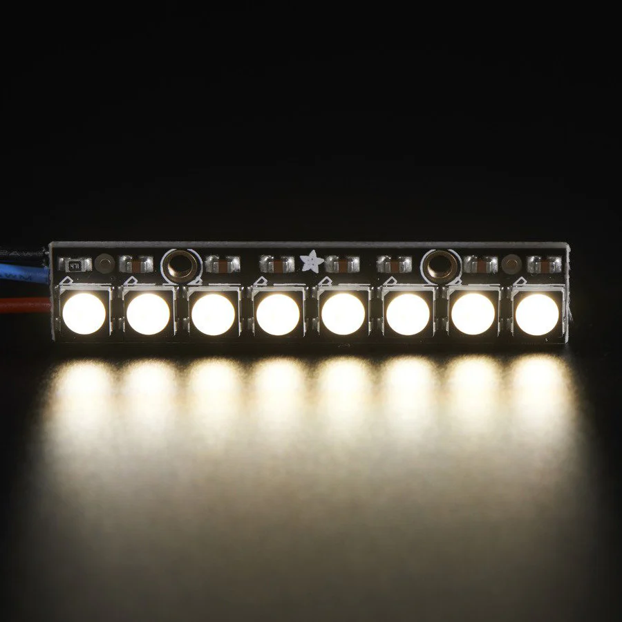 NeoPixel Stick - 8 x 5050 RGBW LEDs - Image 4