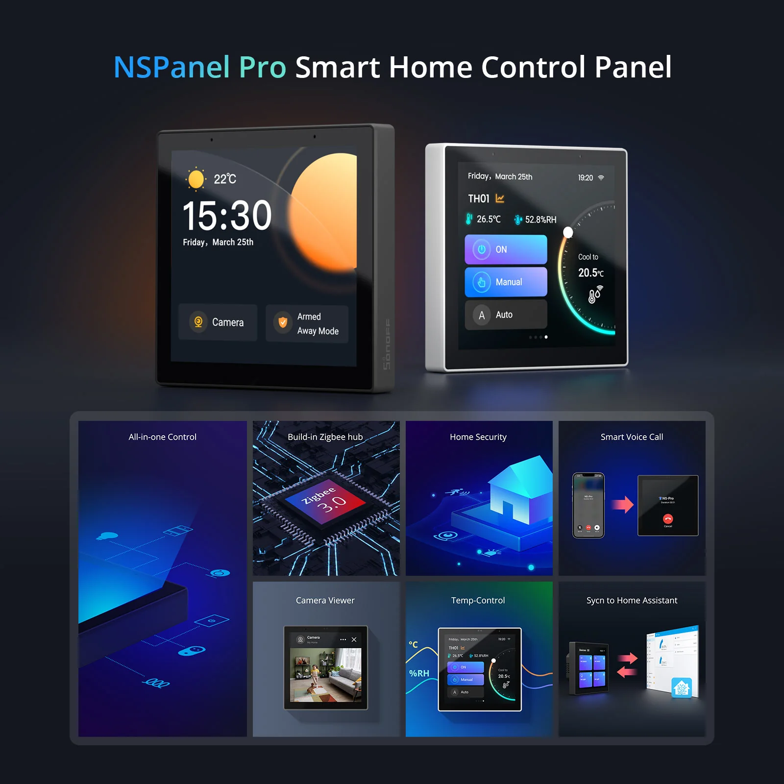 Sonoff Wi-Fi Smart Home Control Panel (NSPanel Pro) - Image 6