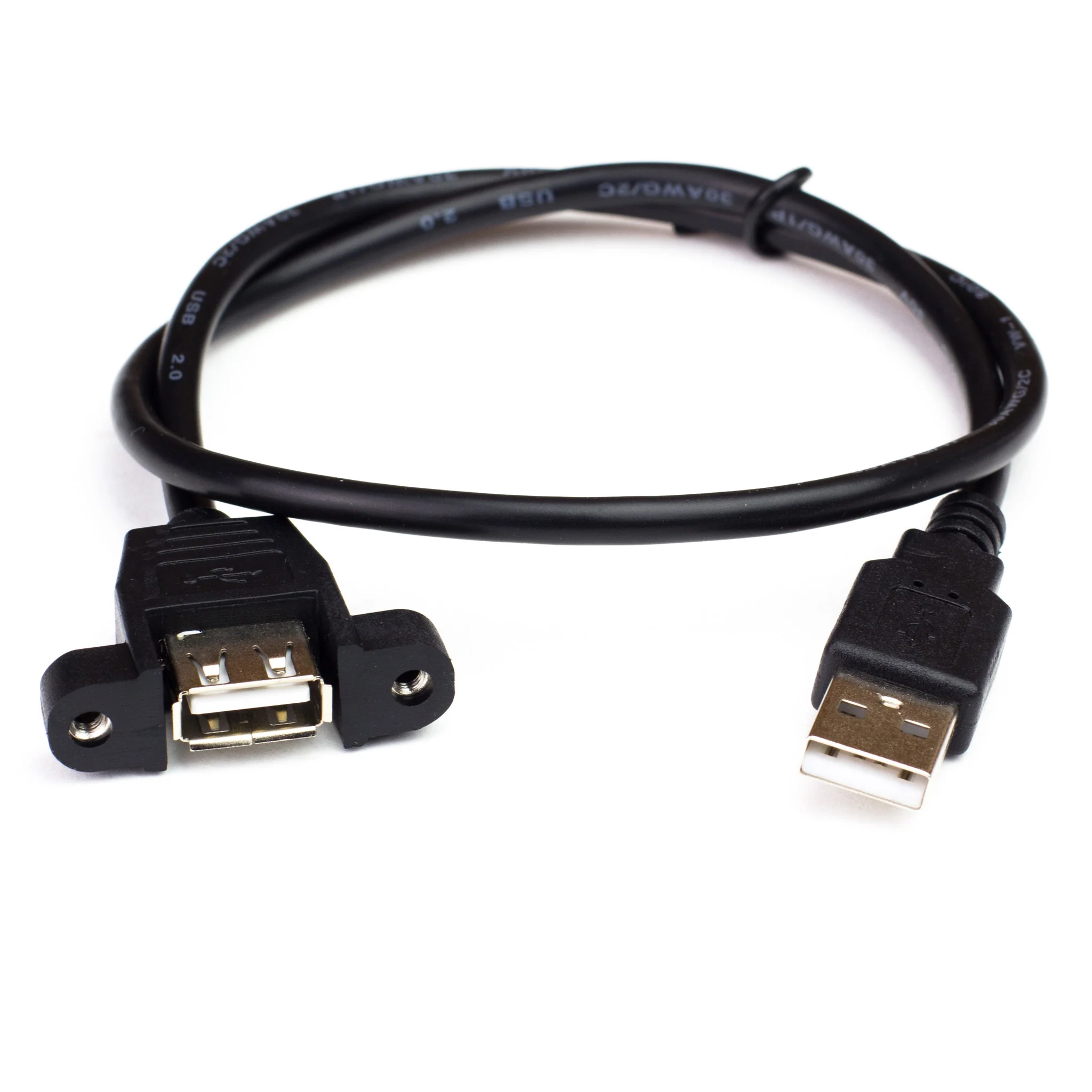 Panel Mount Extension Cables (50cm)