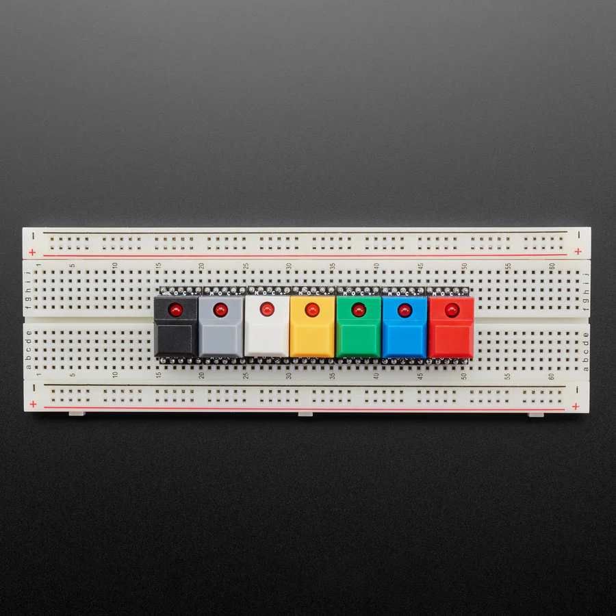 PB86 Step Switch Breadboard-Friendly Breakout PCB - Pack of 12 - Image 6