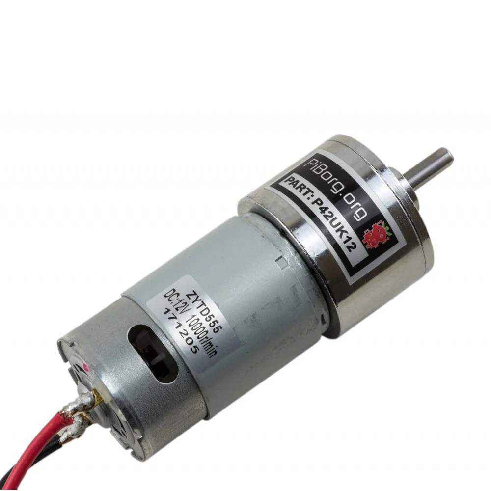 PiBorg Motor 12V 450RPM - 42mm