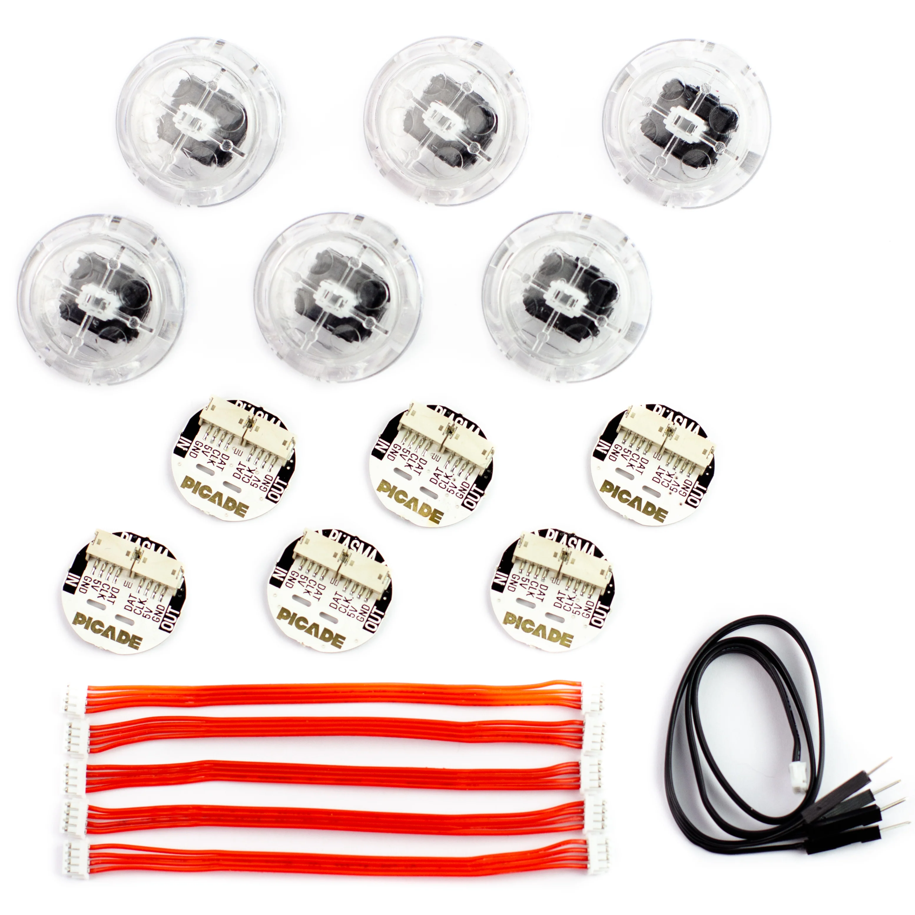 Picade Plasma Kit - Illuminated Arcade Buttons - Image 5