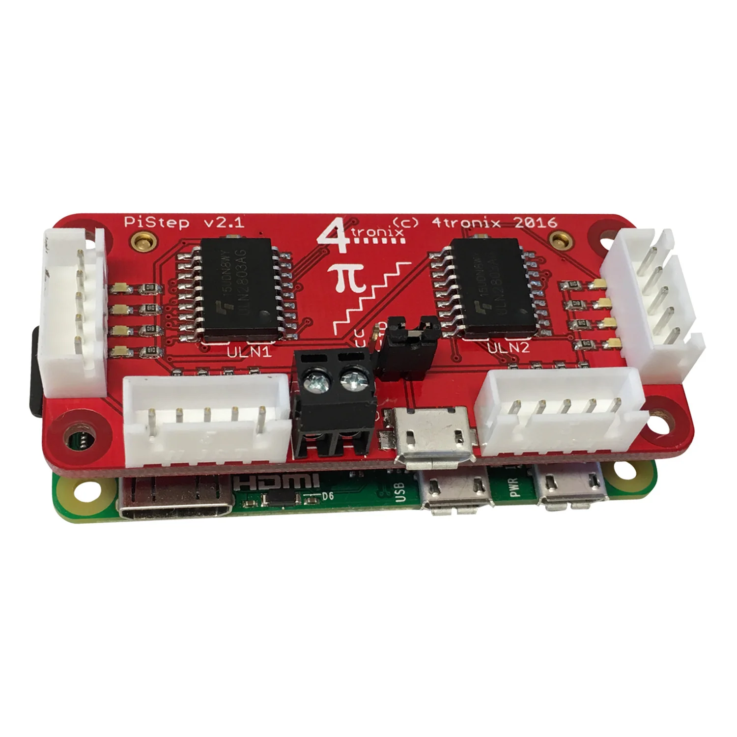 PiStep2 Quad Stepper Motor Control Board for Raspberry Pi - Image 3
